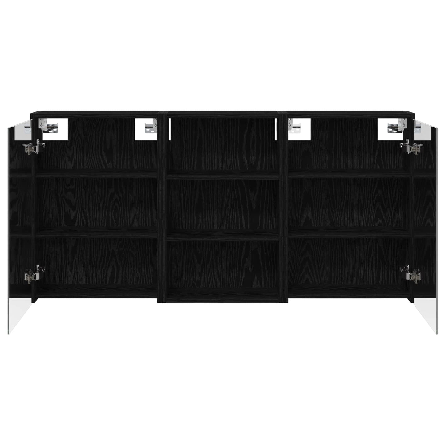Fürdőszobai Szekrény Szett 3 db 126 x 16 x 62.5 cm Szerelt fa