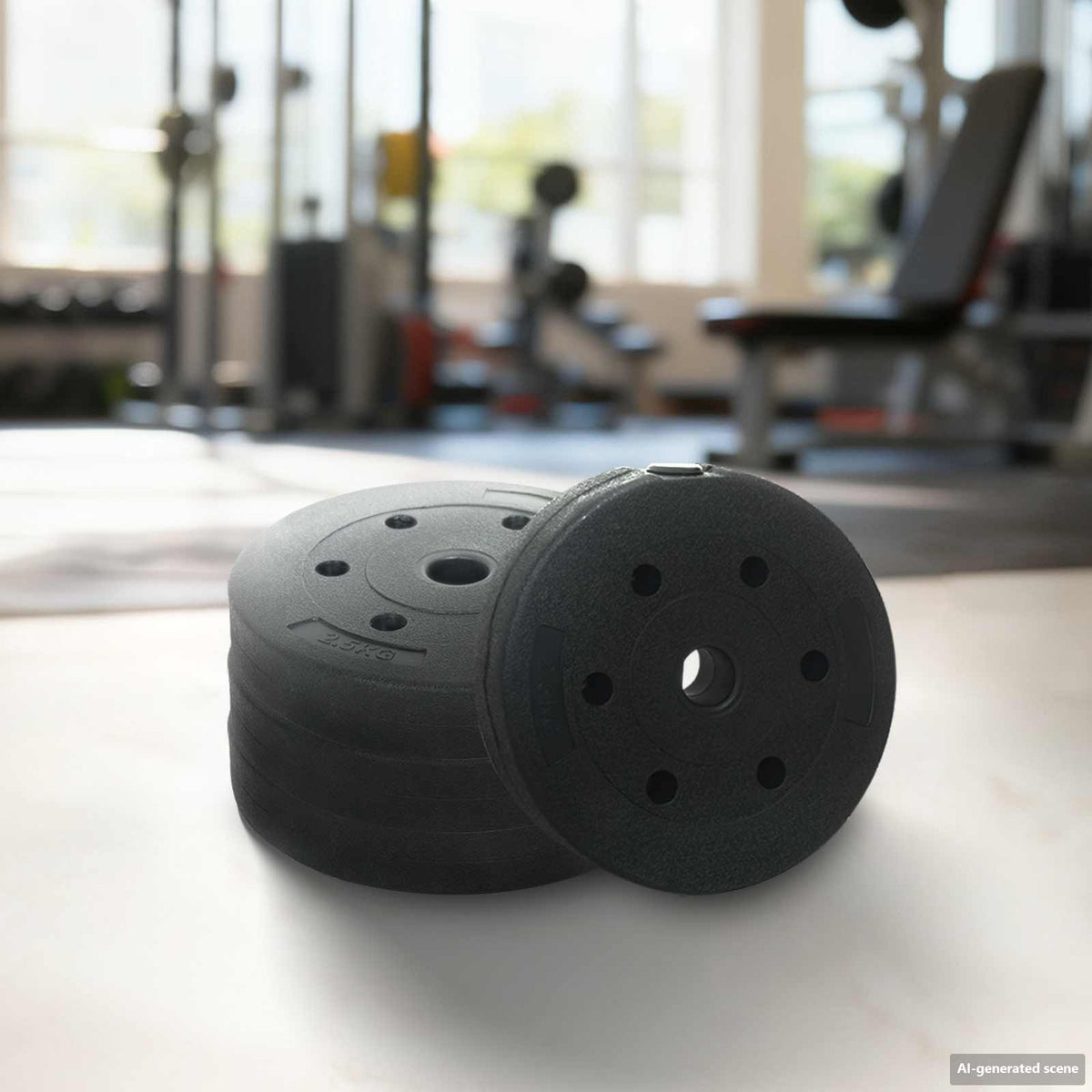 2 az 1-ben Súlyzó Készlet 30kg Fekete és piros