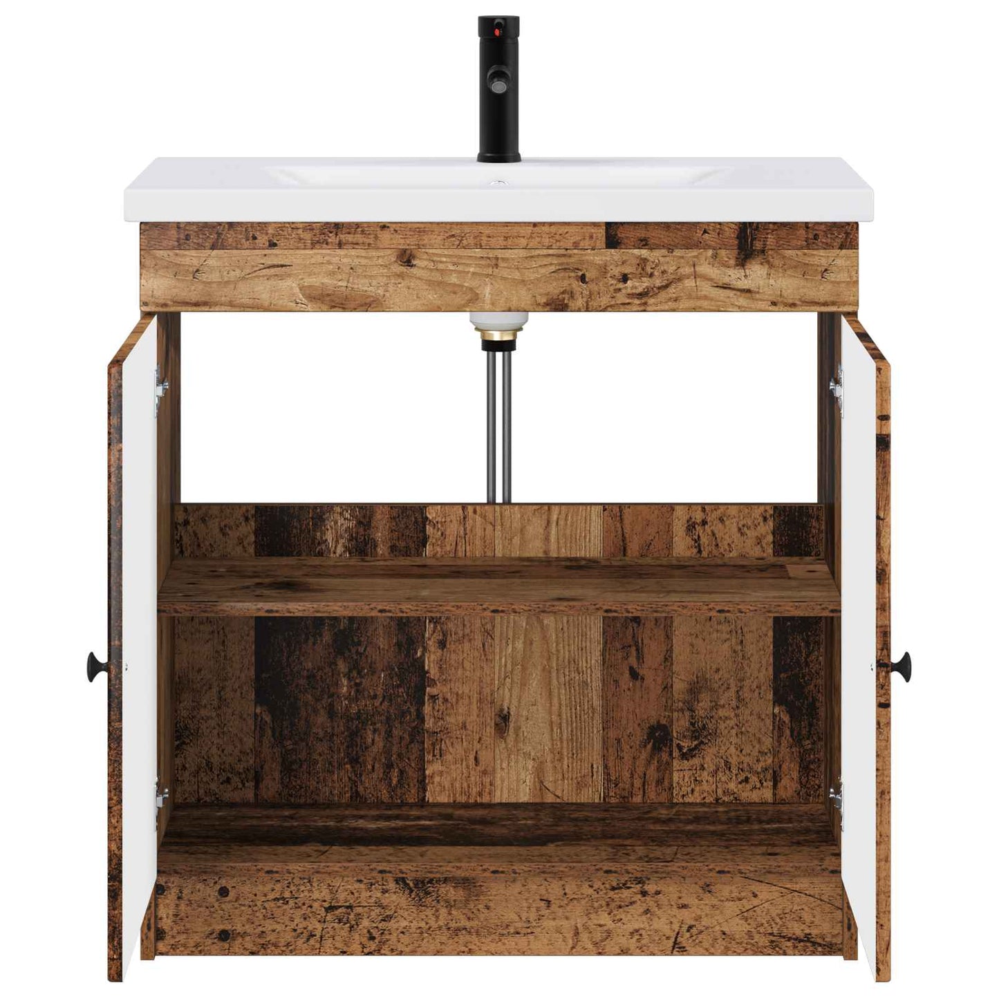 Fürdőszoba bútor szett Antik Fa 56 x 37,5 x 81 cm Szerelt Fa