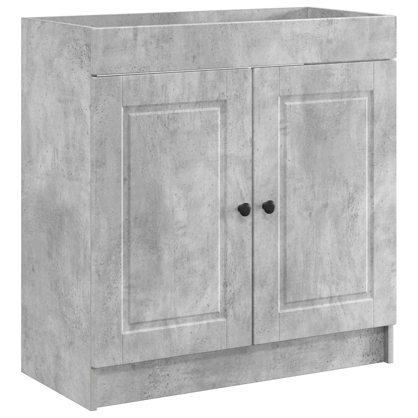 Fürdőszoba bútor szett Betonszürke 78,5 x 37,5 x 81 cm