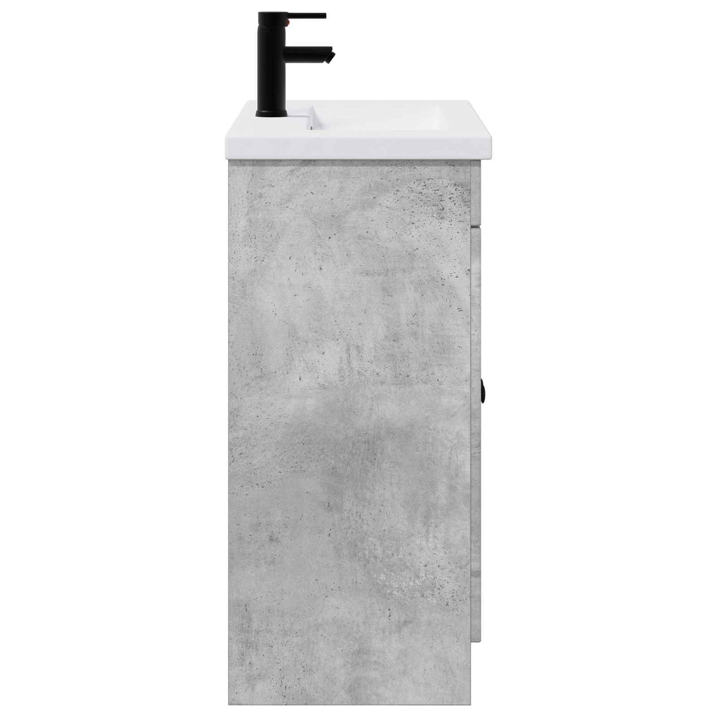 Fürdőszoba bútor szett Betonszürke 78,5 x 37,5 x 81 cm