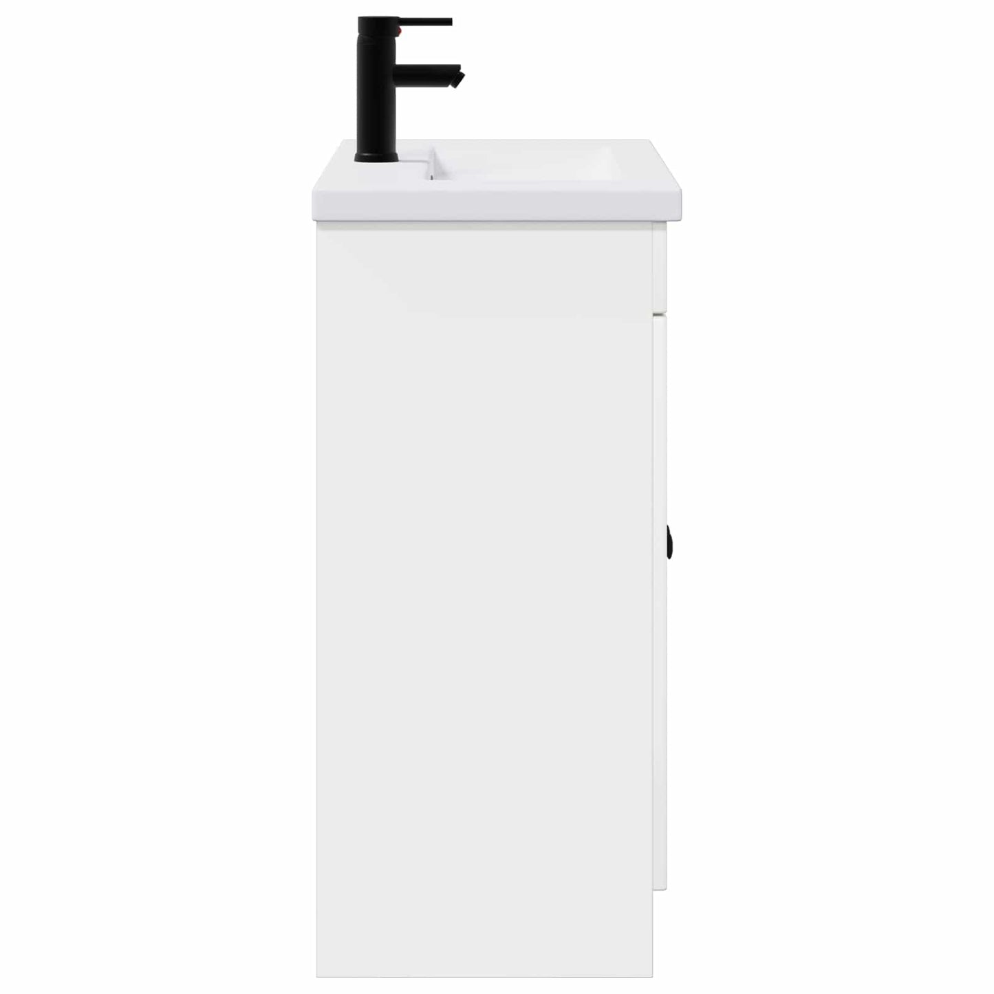 Fürdőszoba bútor szett Magasfényű Fehér 78,5 x 37,5 x 81 cm