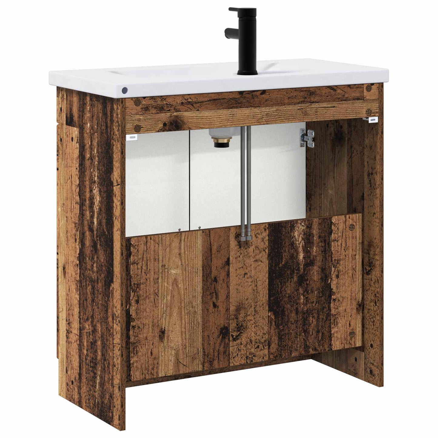 Fürdőszoba bútor szett Antik Fa 78,5 x 37,5 x 81 cm Szerelt Fa