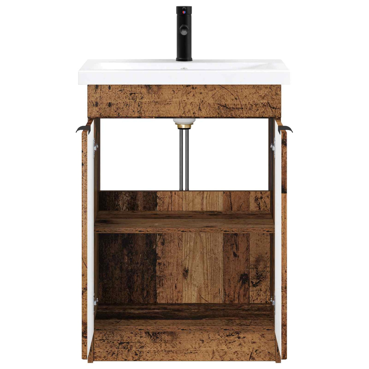 Fürdőszoba bútor szett Antik Fa 56 x 37,5 x 81 cm Szerelt Fa