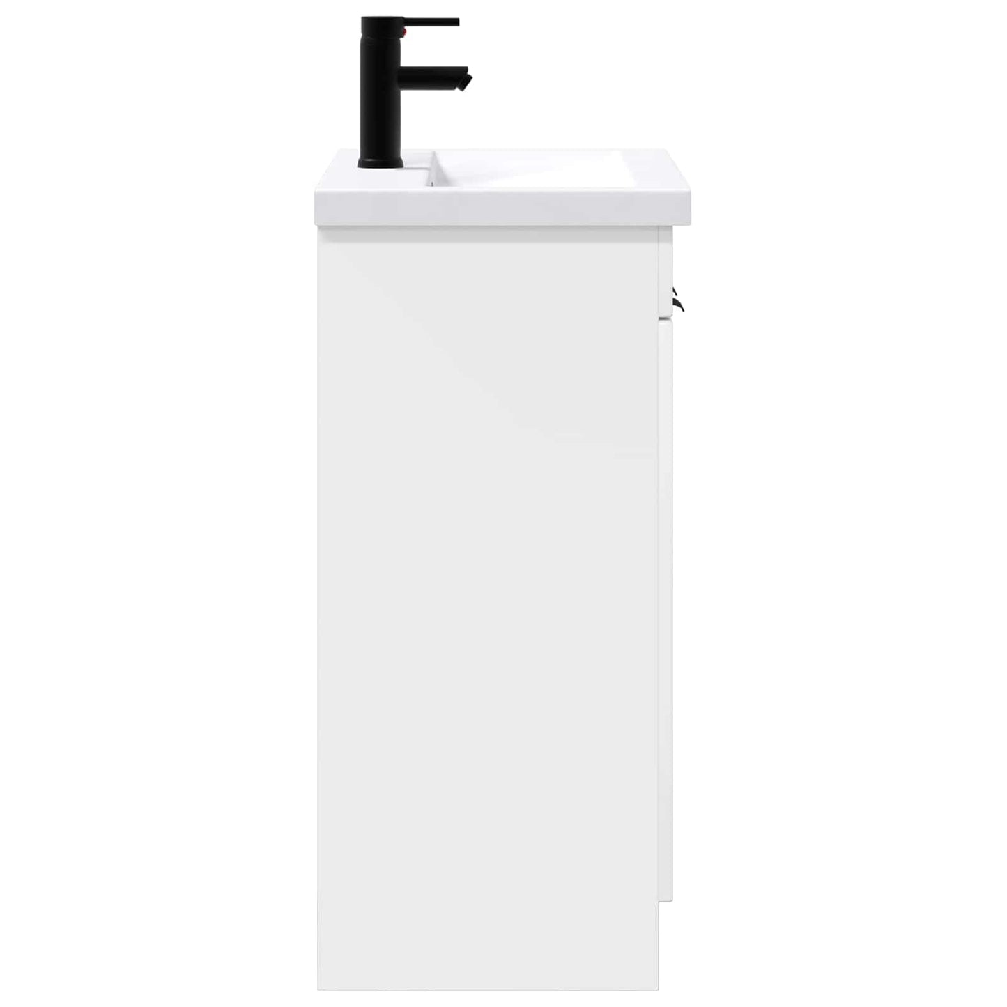 Fürdőszoba bútor szett Magasfényű Fehér 78,5 x 37,5 x 81 cm