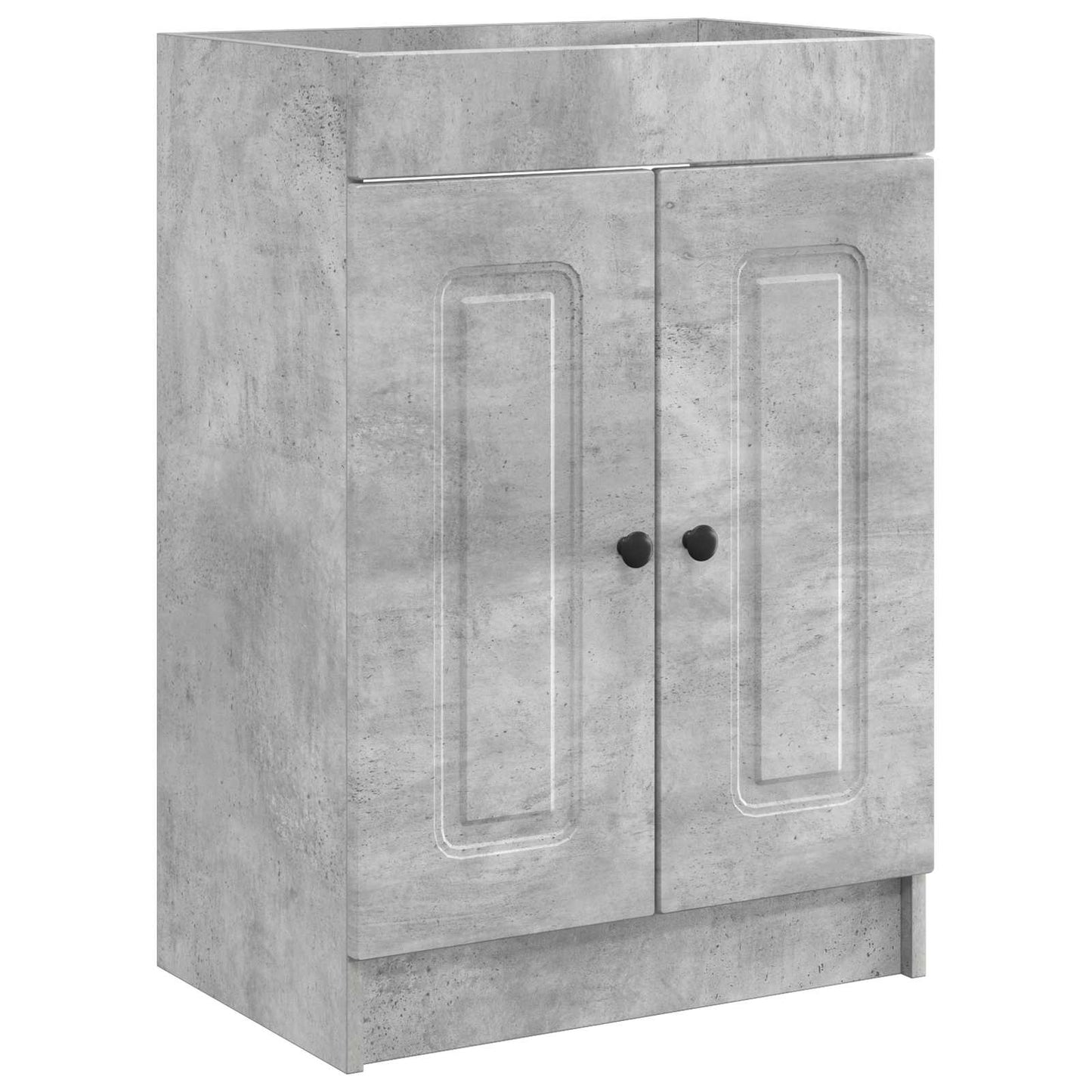 Fürdőszoba bútor szett Betonszürke 78,5 x 37,5 x 81 cm