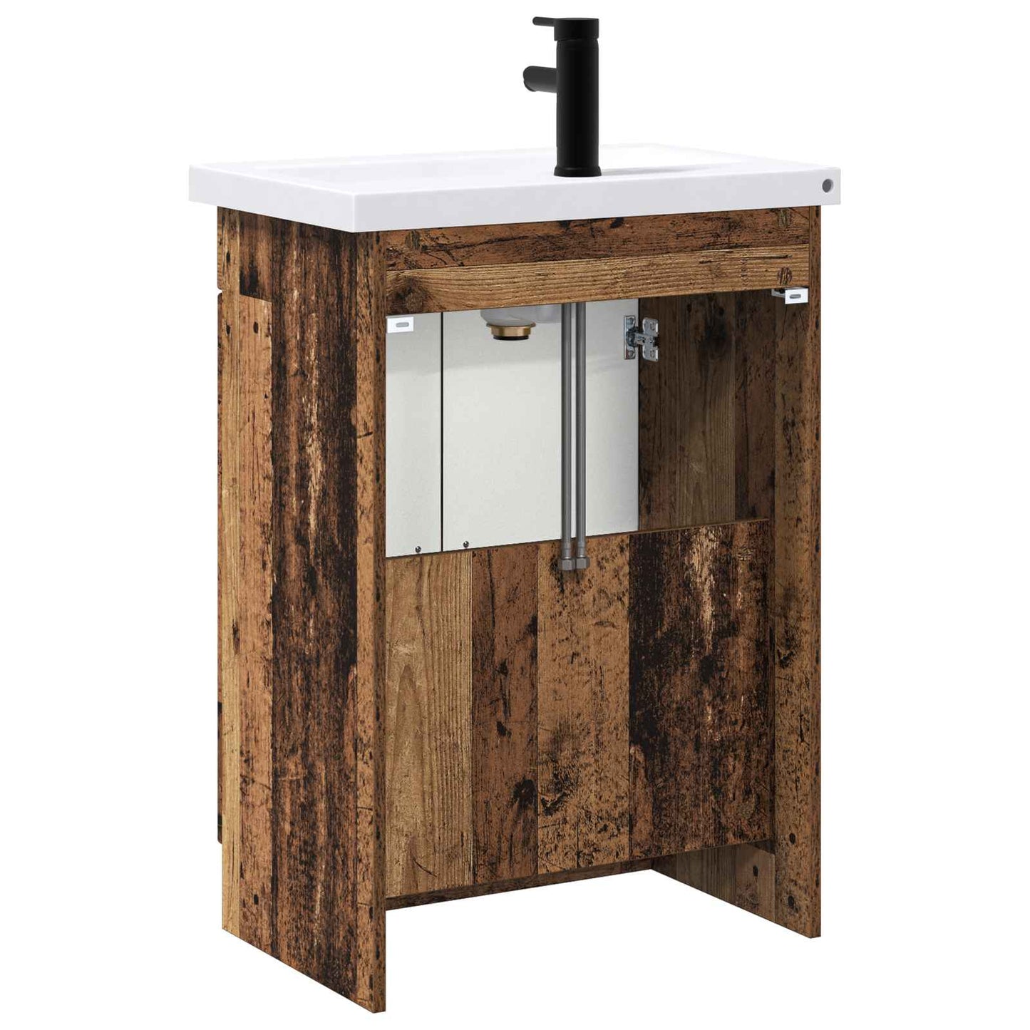 Fürdőszoba bútor szett Antik Fa 78,5 x 37,5 x 81 cm Szerelt Fa