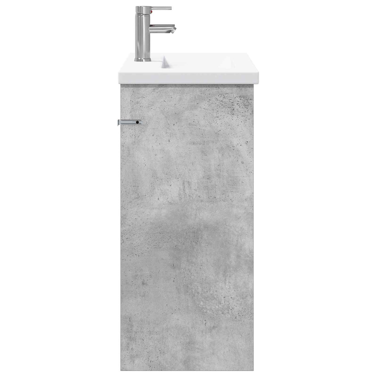 Fürdőszoba bútor szett Betonszürke 81 x 40 x 84,5 cm Szerelt Fa