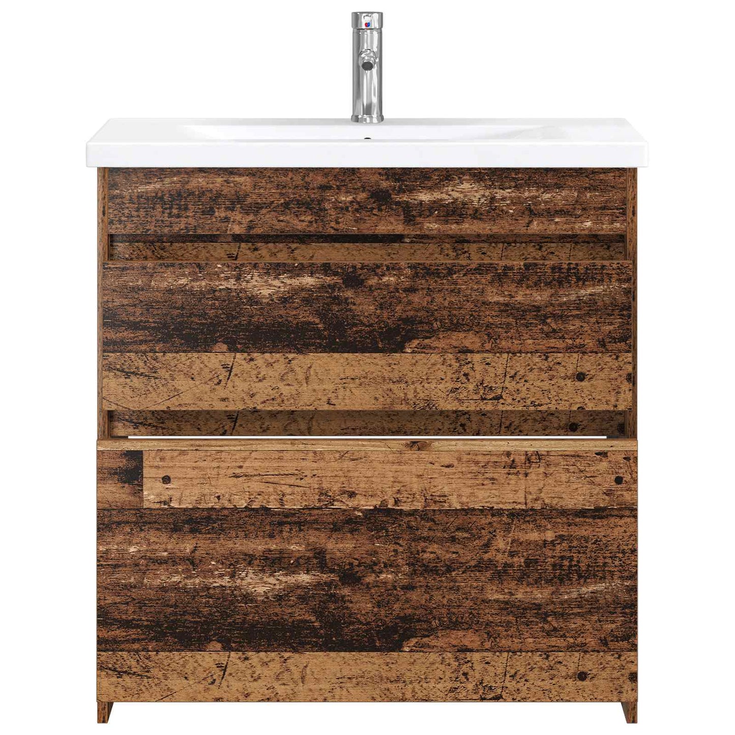 Fürdőszoba bútor szett Antik Fa 81 x 40 x 84,5 cm Szerelt Fa
