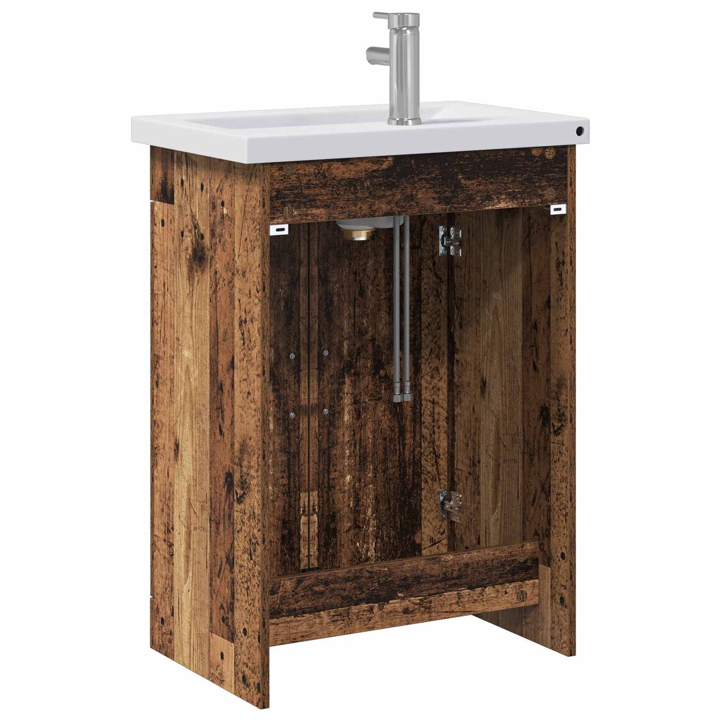Fürdőszoba bútor szett Antik Fa 61 x 40 x 84,5 cm Szerelt Fa