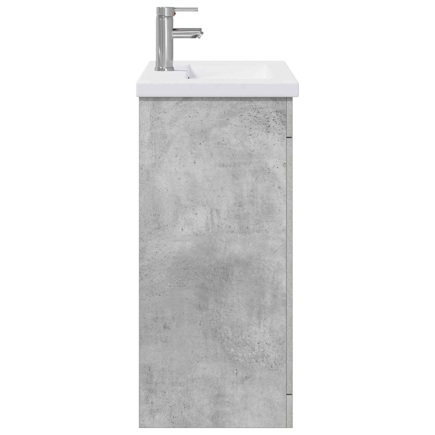 Fürdőszoba bútor szett Betonszürke 81 x 40 x 84,5 cm Szerelt Fa