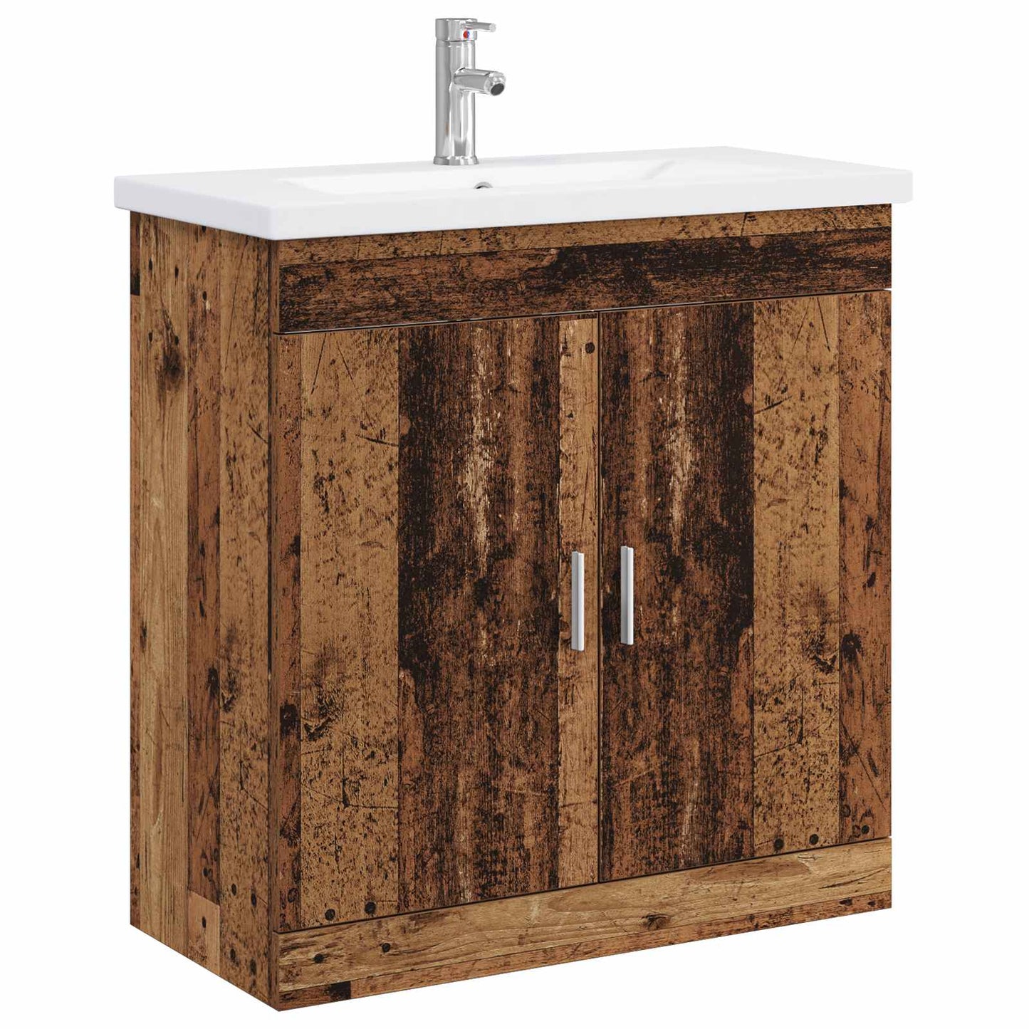 Fürdőszoba bútor szett Antik Fa 81 x 40 x 84,5 cm Szerelt Fa