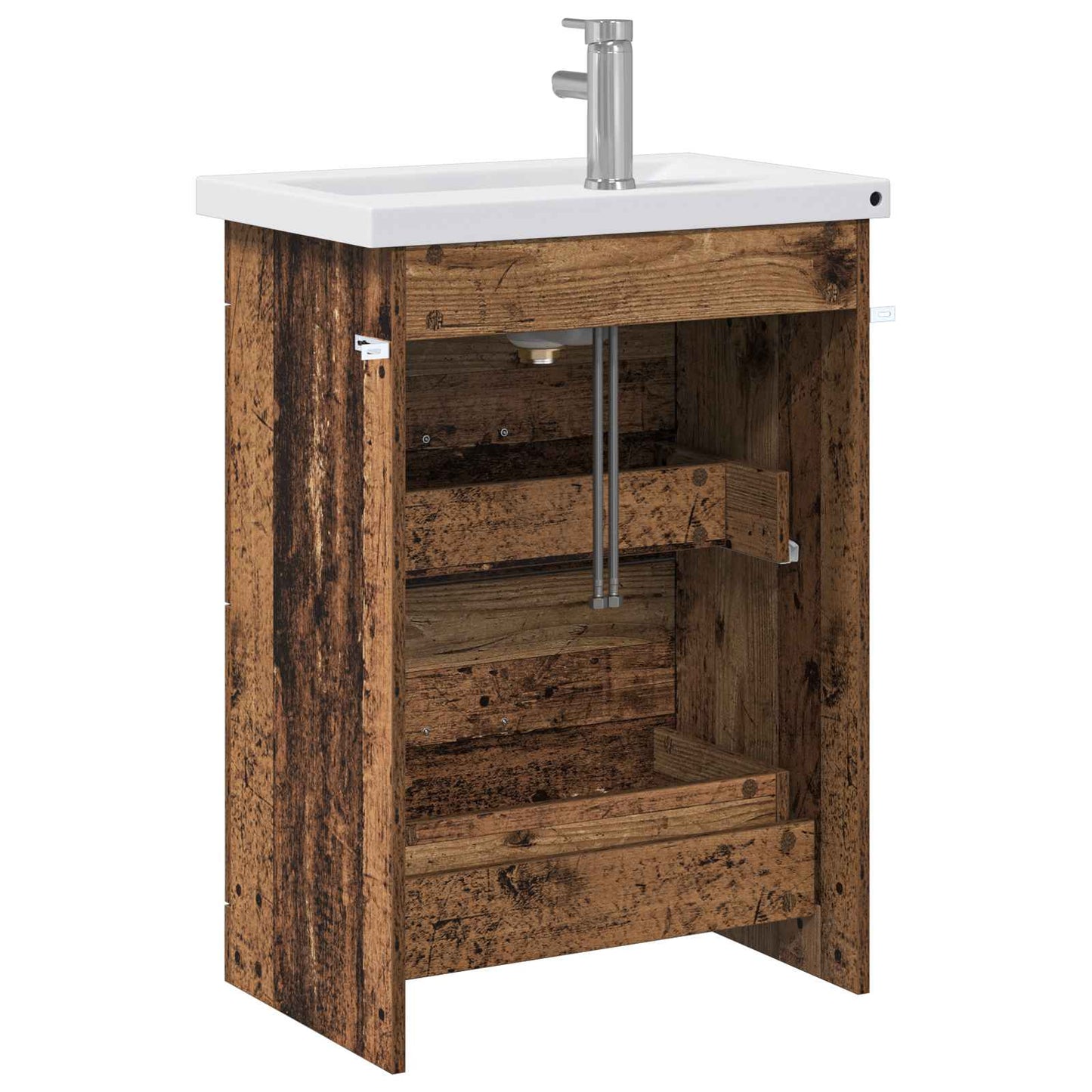 Fürdőszoba bútor szett Antik Fa 61 x 40 x 84,5 cm Szerelt Fa