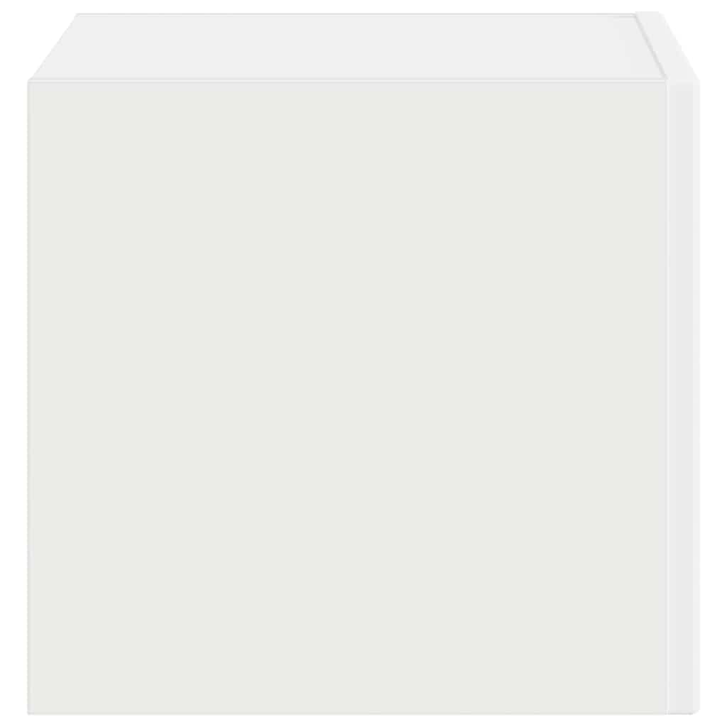 TV Fali Szekrény 39 x 31 x 29,5 cm Fehér Szerelt Fa