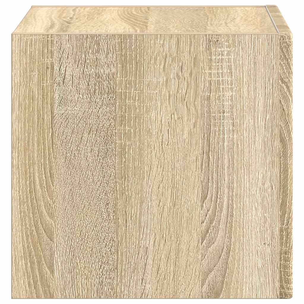TV Fali Szekrény 39 x 31 x 29,5 cm Sonoma Szerelt Fa