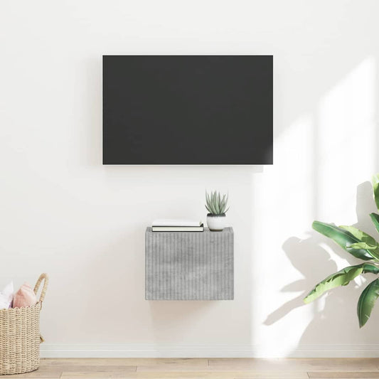 TV Fali Szekrény Beton 39 x 31 x 29,5 cm Faanyag