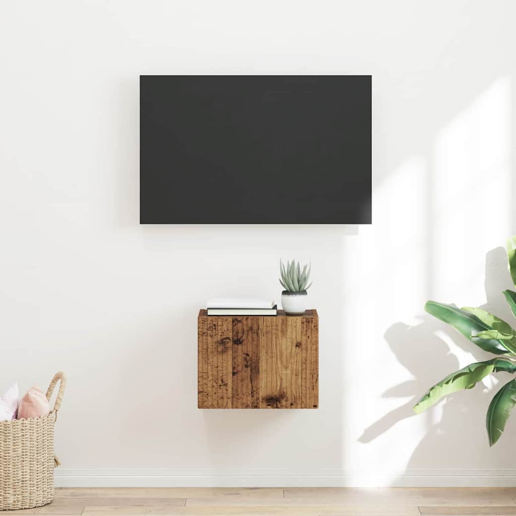 TV Fali Szekrény Öreg fa 39 x 31 x 29,5 cm Faanyag