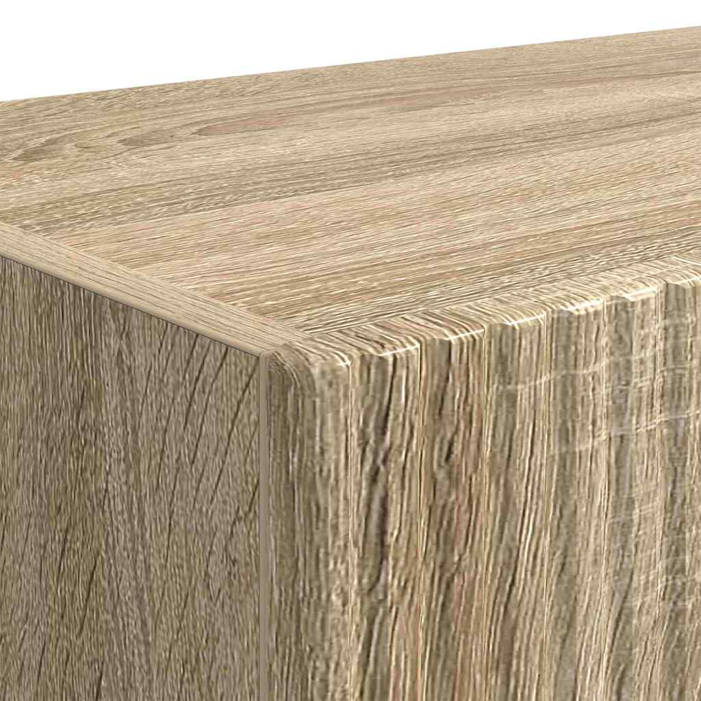 TV Fali Szekrény 60 x 31 x 29,5 cm Sonoma Szerelt Fa