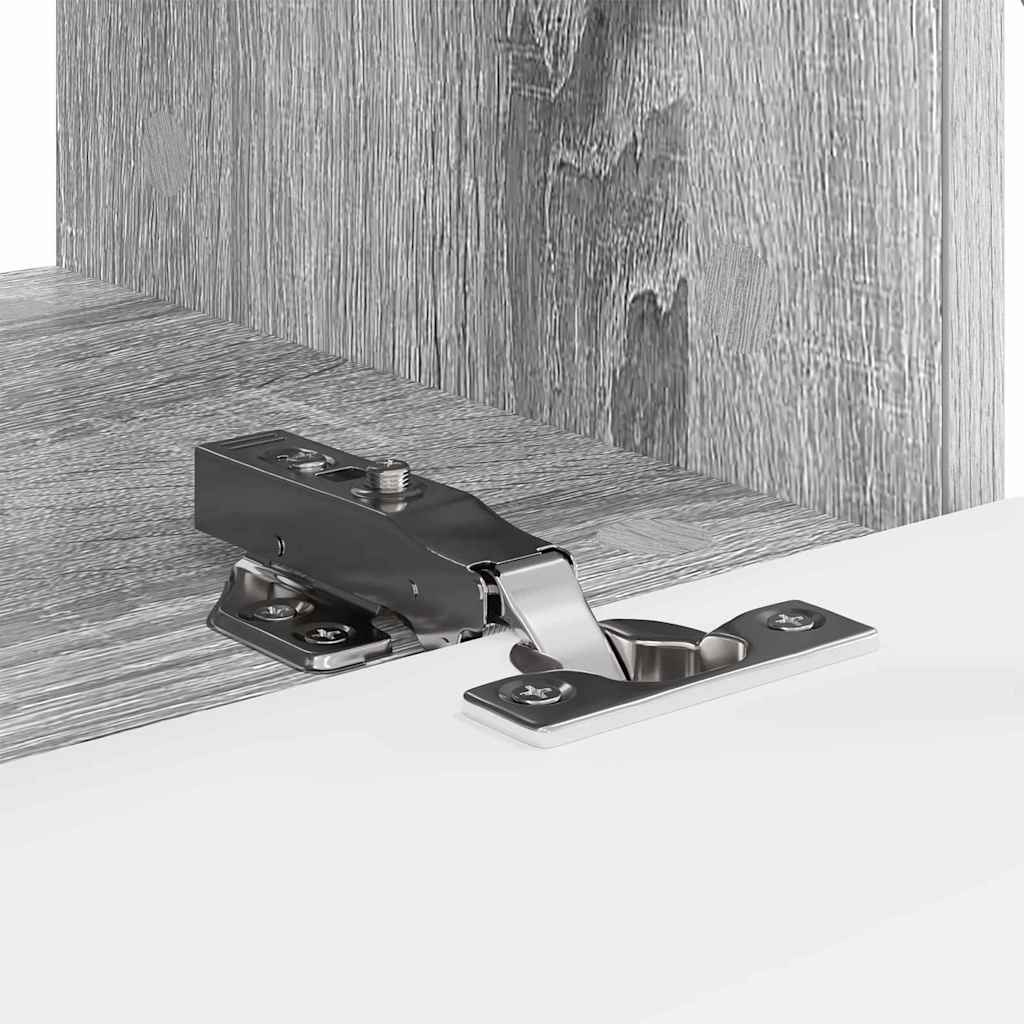 TV Fali Szekrény 60 x 31 x 29,5 cm Szürke Sonoma Szerelt Fa