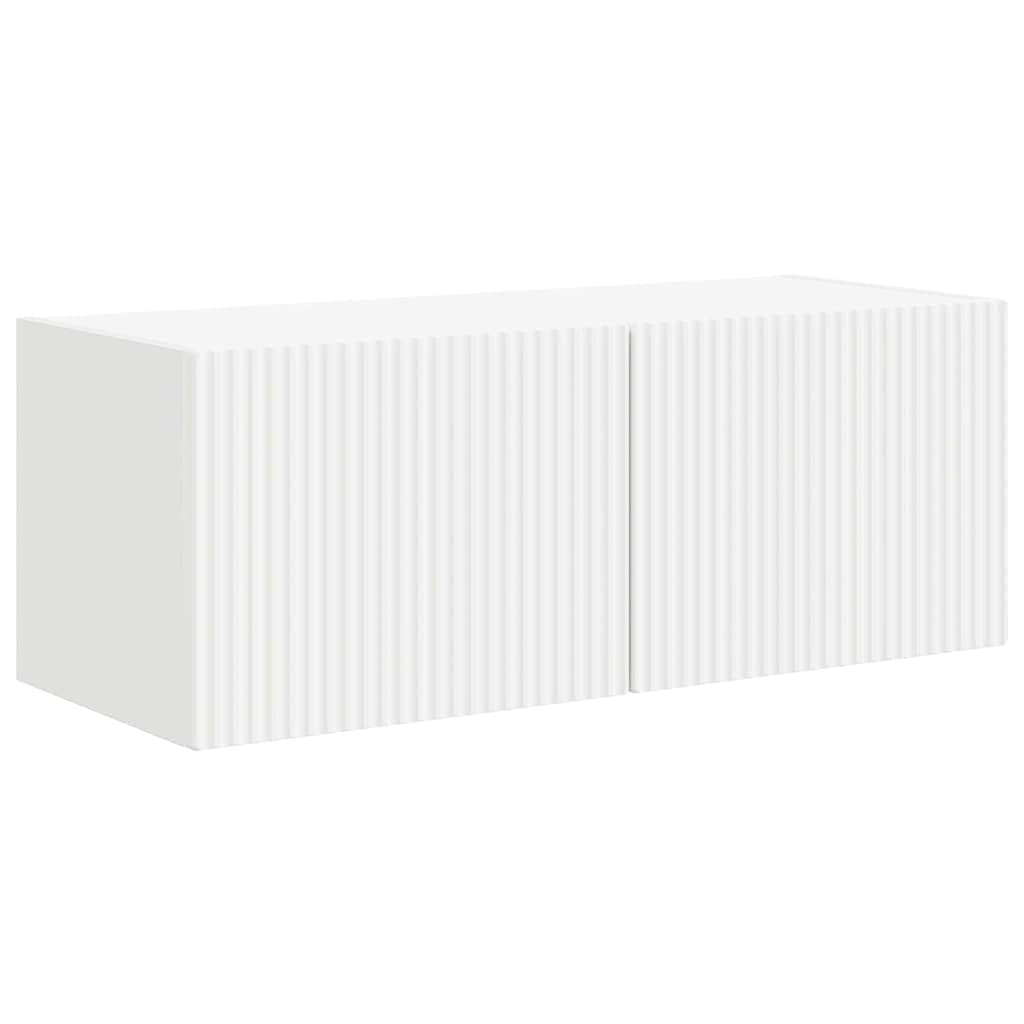TV Fali Szekrény Fehér 78,5 x 31 x 29,5 cm Faanyag