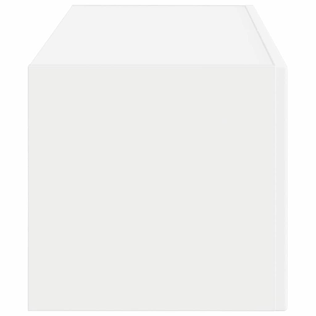 TV Fali Szekrény Fehér 78,5 x 31 x 29,5 cm Faanyag