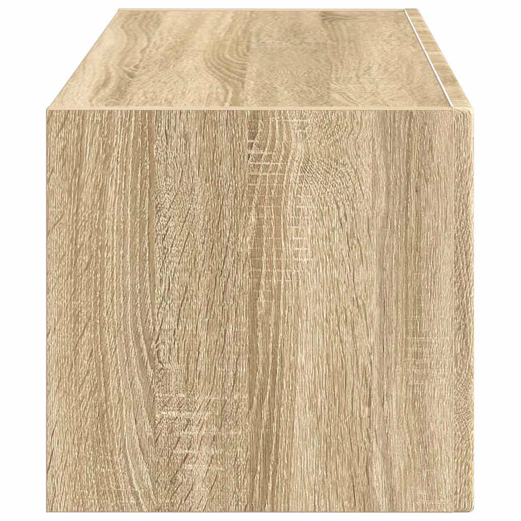 TV Fali Szekrény 78,5 x 31 x 29,5 cm Sonoma Szerelt Fa