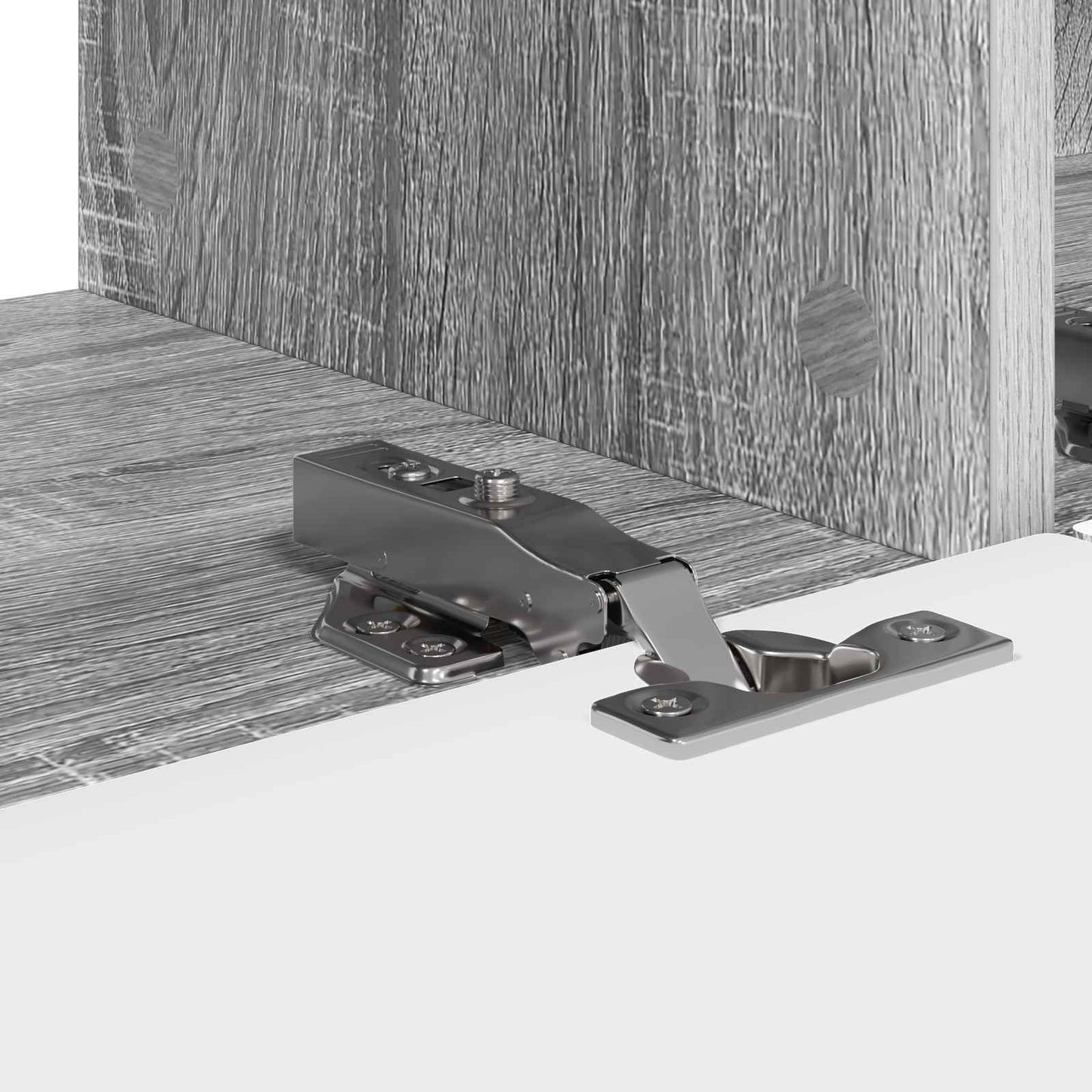 TV Fali Szekrény 2 pcs Szürke Sonoma 98 x 31 x 29,5 cm Faanyag