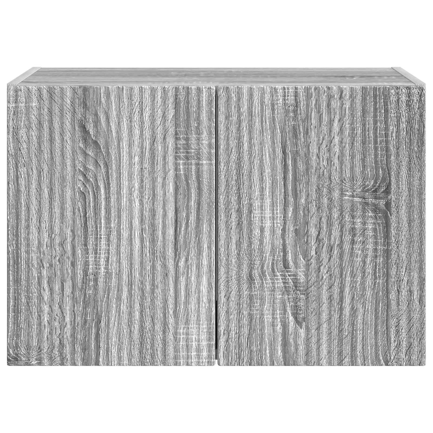 TV Fali Szekrény 59,5 x 31 x 40 cm Szürke Sonoma Szerelt Fa