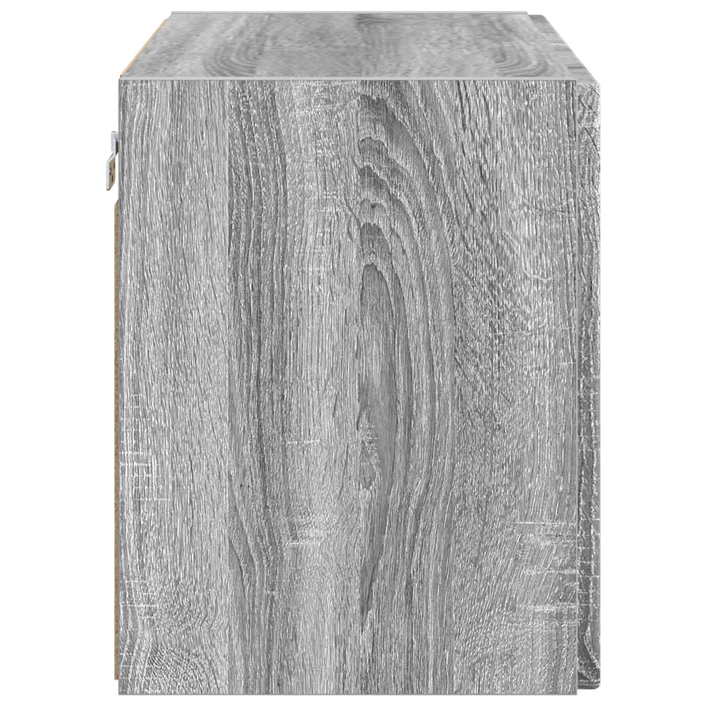 TV Fali Szekrény 59,5 x 31 x 40 cm Szürke Sonoma Szerelt Fa