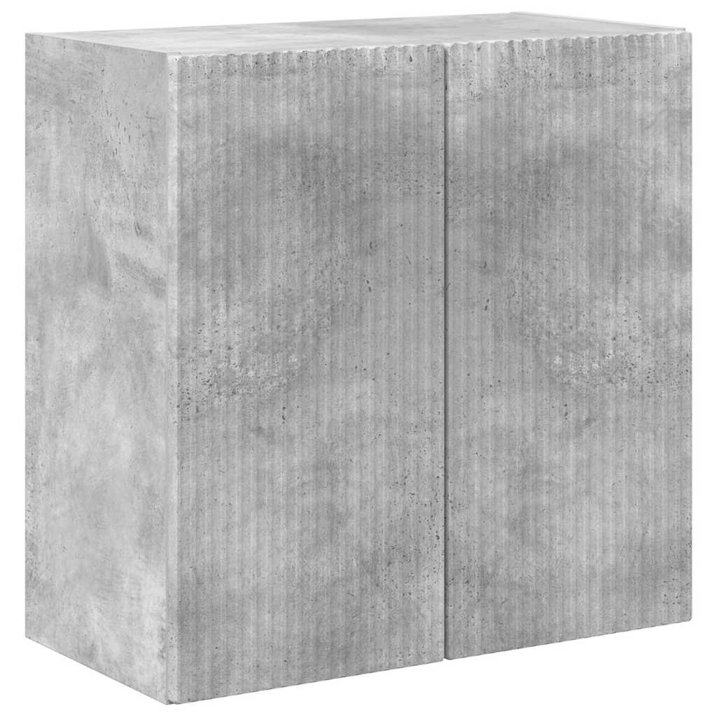 TV Fali Szekrény Beton Szürke 59,5 x 31 x 60 cm Faanyag