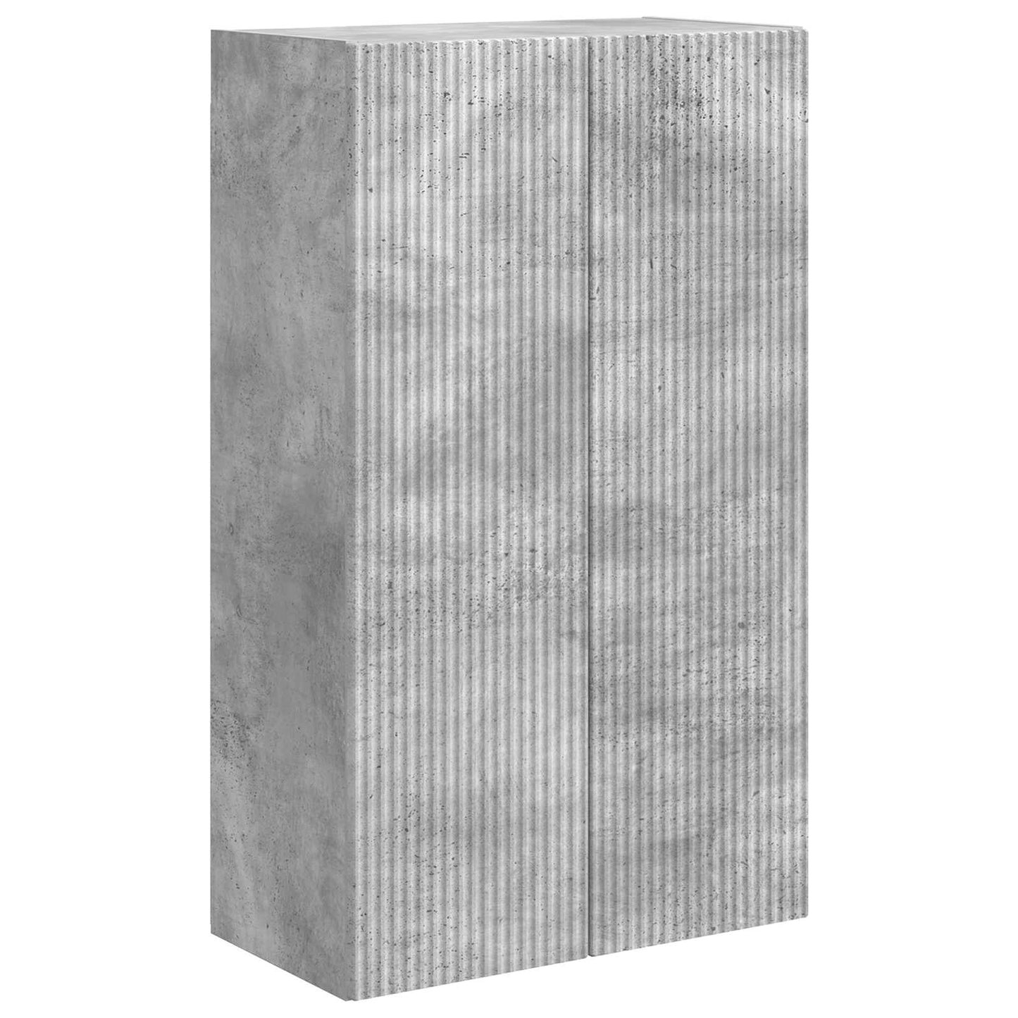TV Fali Szekrény Beton Szürke 59,5 x 31 x 100 cm Faanyag