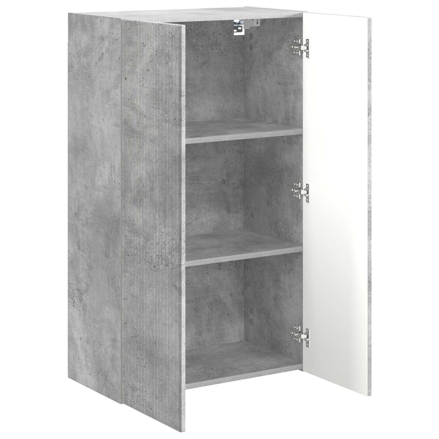 TV Fali Szekrény Beton Szürke 59,5 x 31 x 100 cm Faanyag