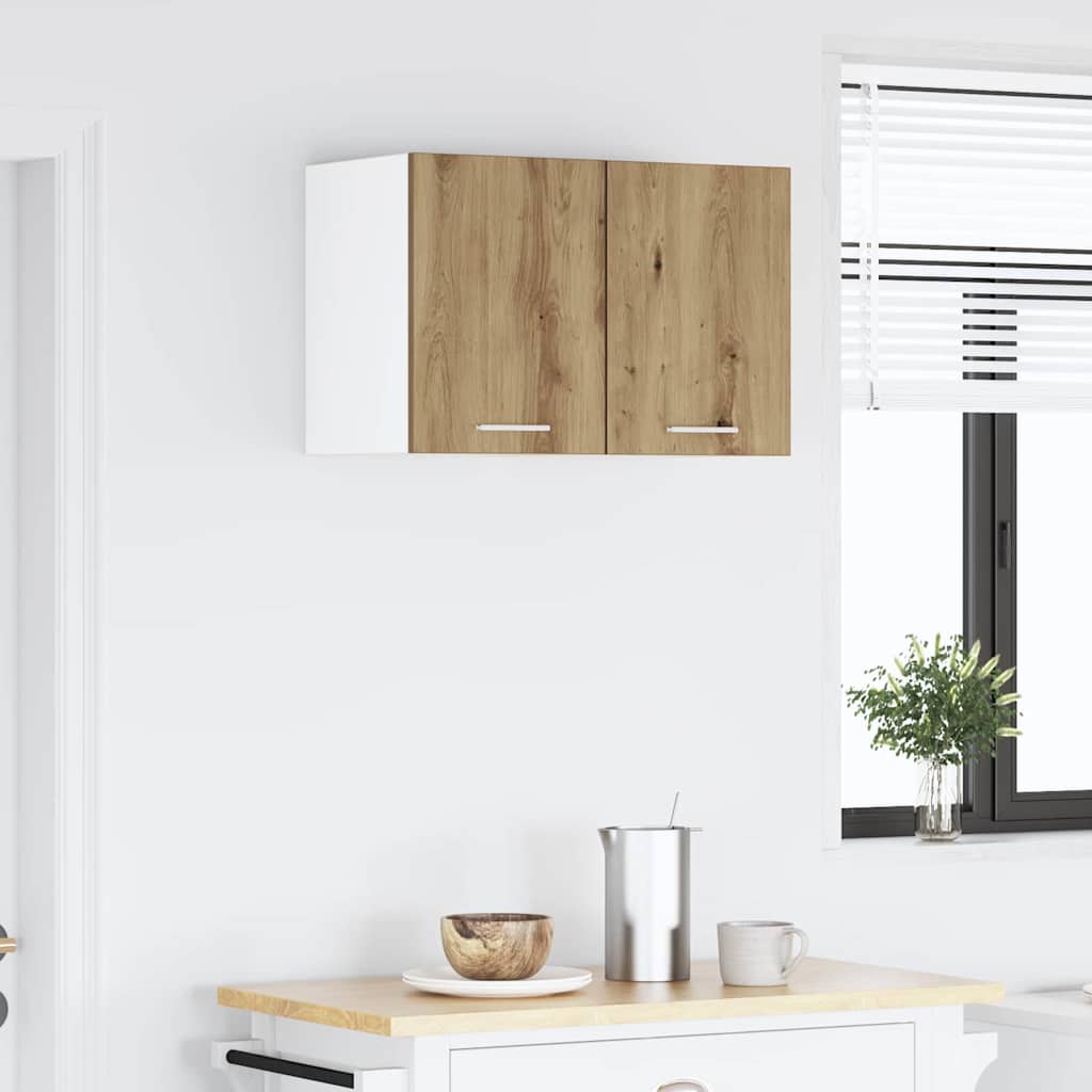 Függő szekrény Artisan tölgy és fehér 30 x 31 x 40 cm