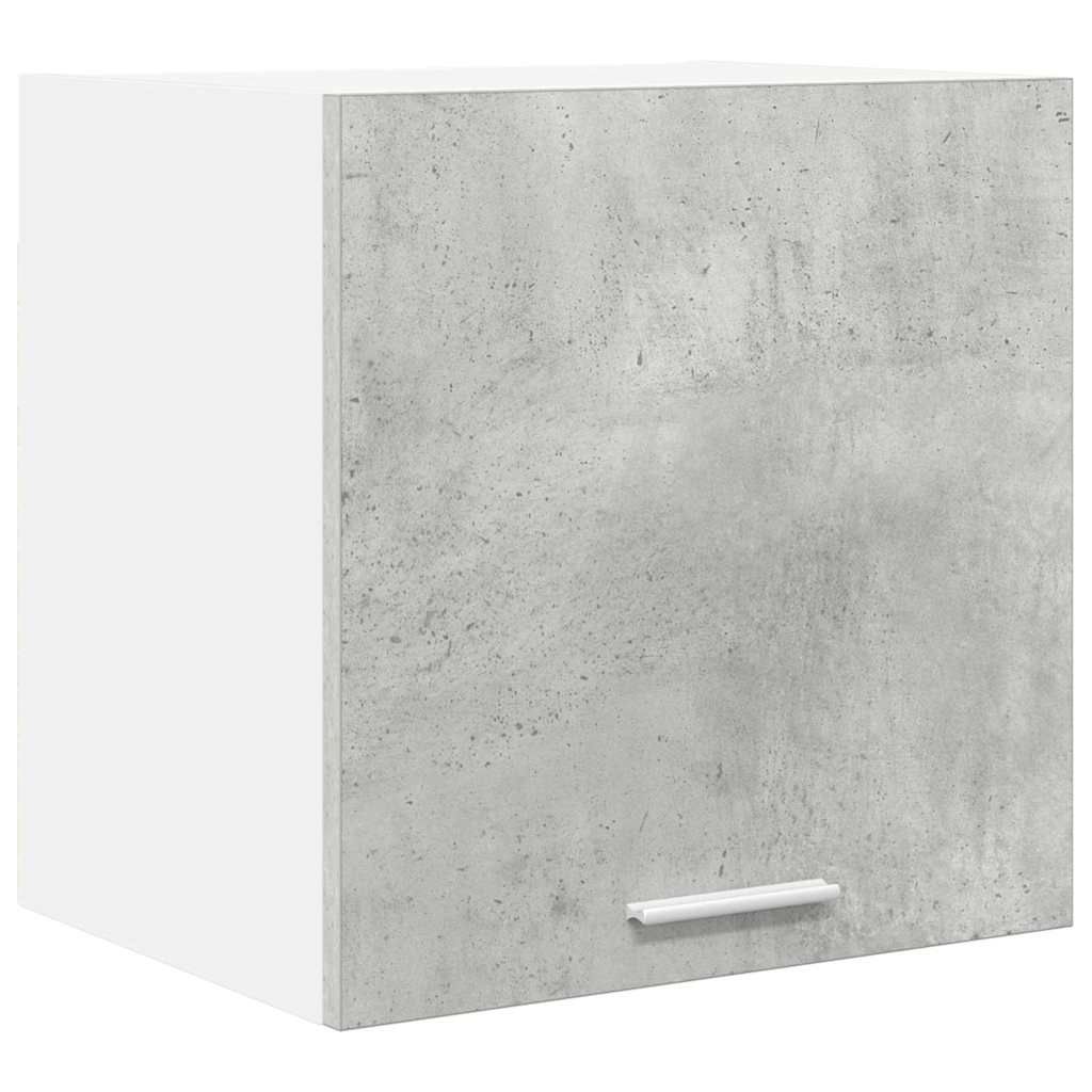 Függő szekrény Beton szürke és fehér 40 x 31 x 40 cm Szerelt Fa