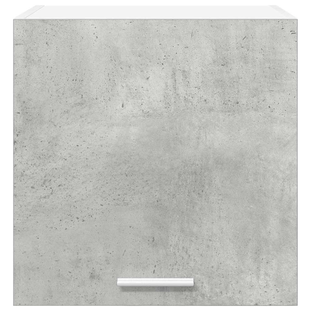 Függő szekrény Beton szürke és fehér 40 x 31 x 40 cm Szerelt Fa