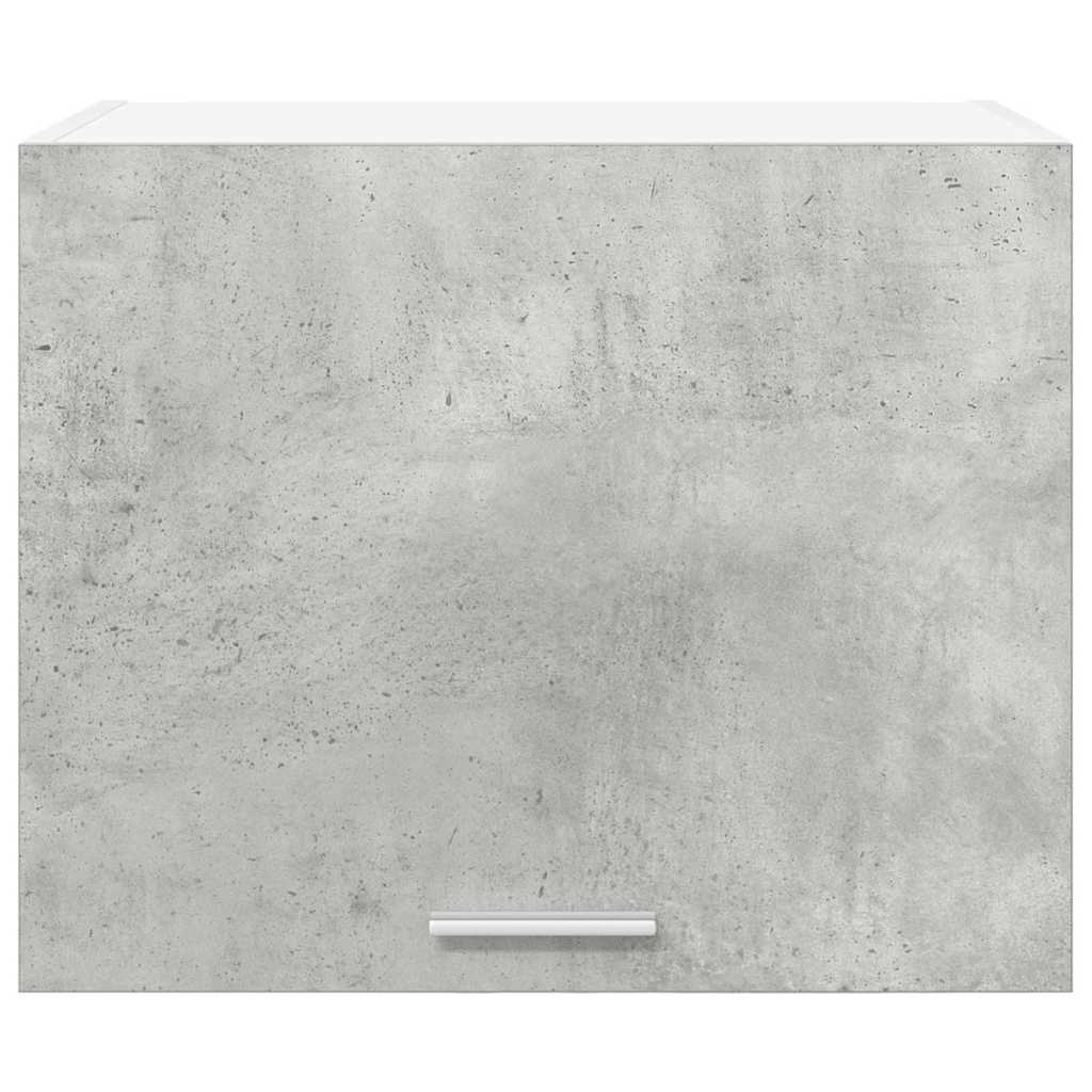 Függő szekrény Beton szürke és fehér 50 x 31 x 40 cm Szerelt Fa