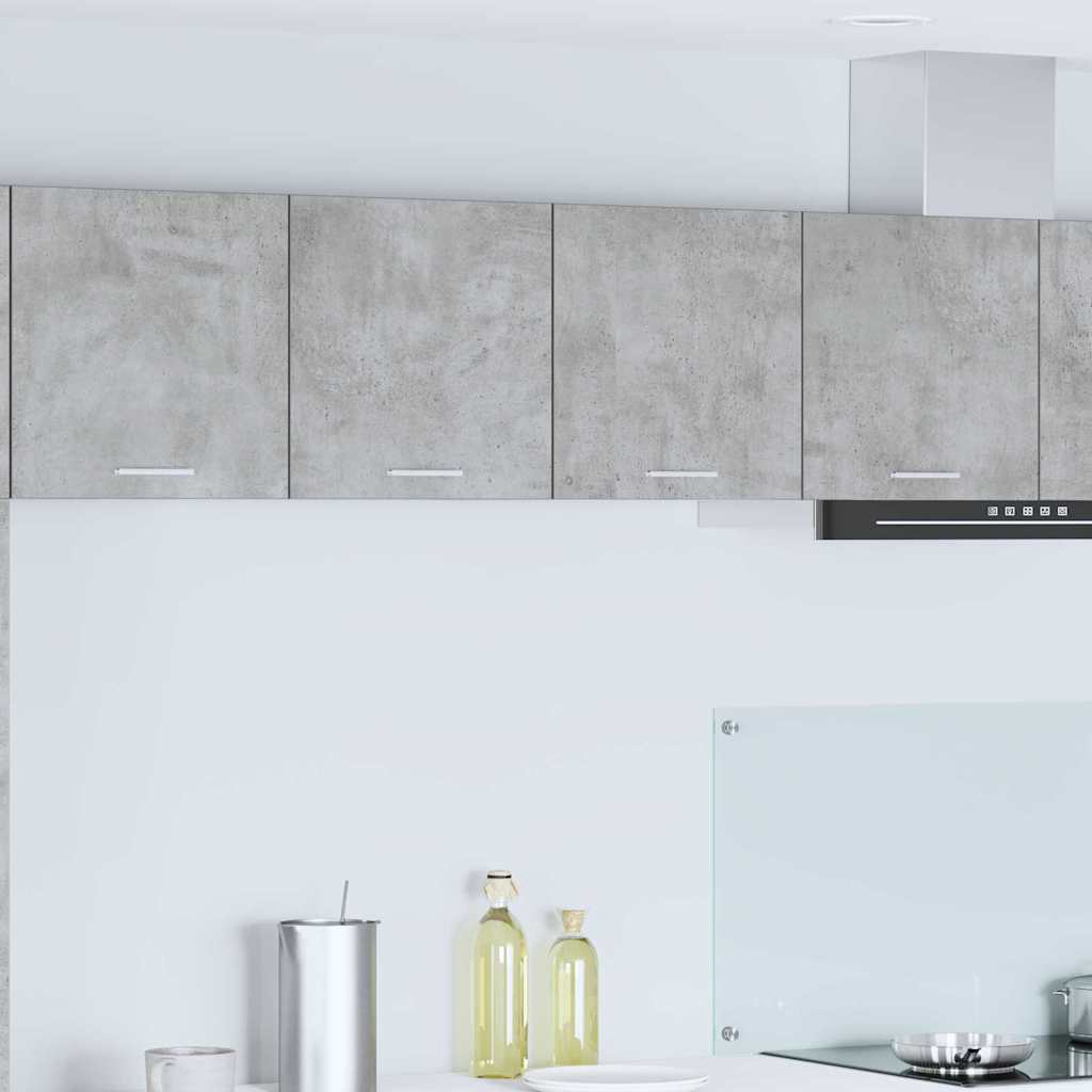 Függő szekrény Beton Szürke 80 x 31 x 40 cm Szerelt Fa