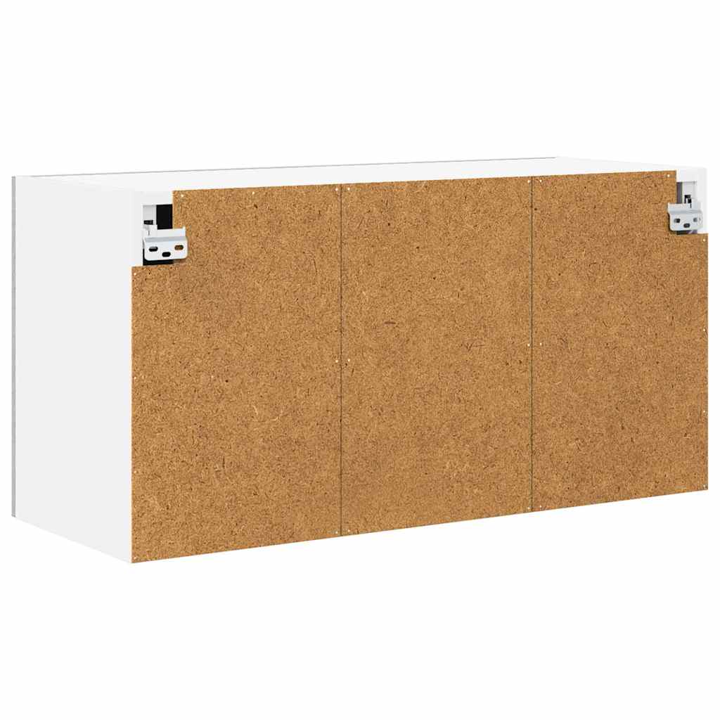 Függő szekrény Beton Szürke 80 x 31 x 40 cm Szerelt Fa