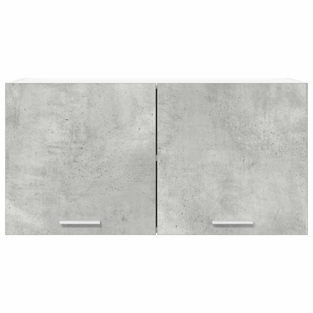 Függő szekrény Beton Szürke 80 x 31 x 40 cm Szerelt Fa