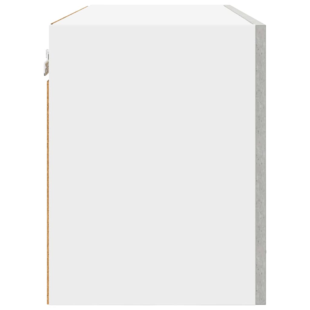 Függő szekrény Beton Szürke 80 x 31 x 40 cm Szerelt Fa