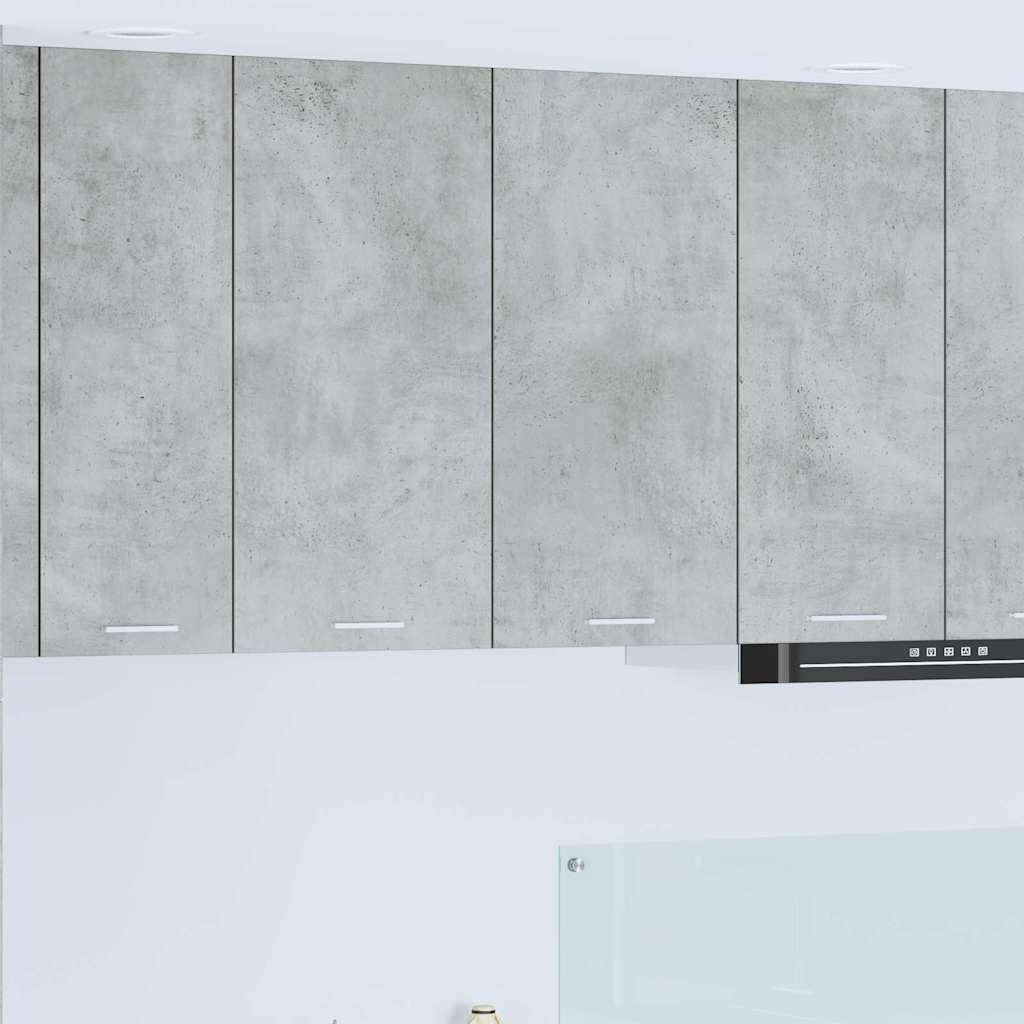 Függő szekrény Beton Szürke 80 x 31 x 80 cm Szerelt Fa