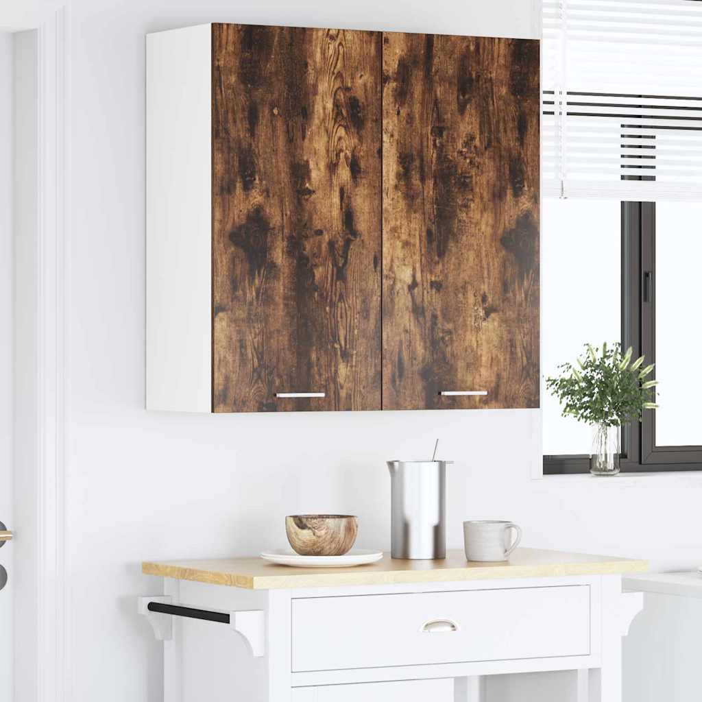 Függő szekrény Füstölt tölgy 80 x 31 x 80 cm Szerelt Fa