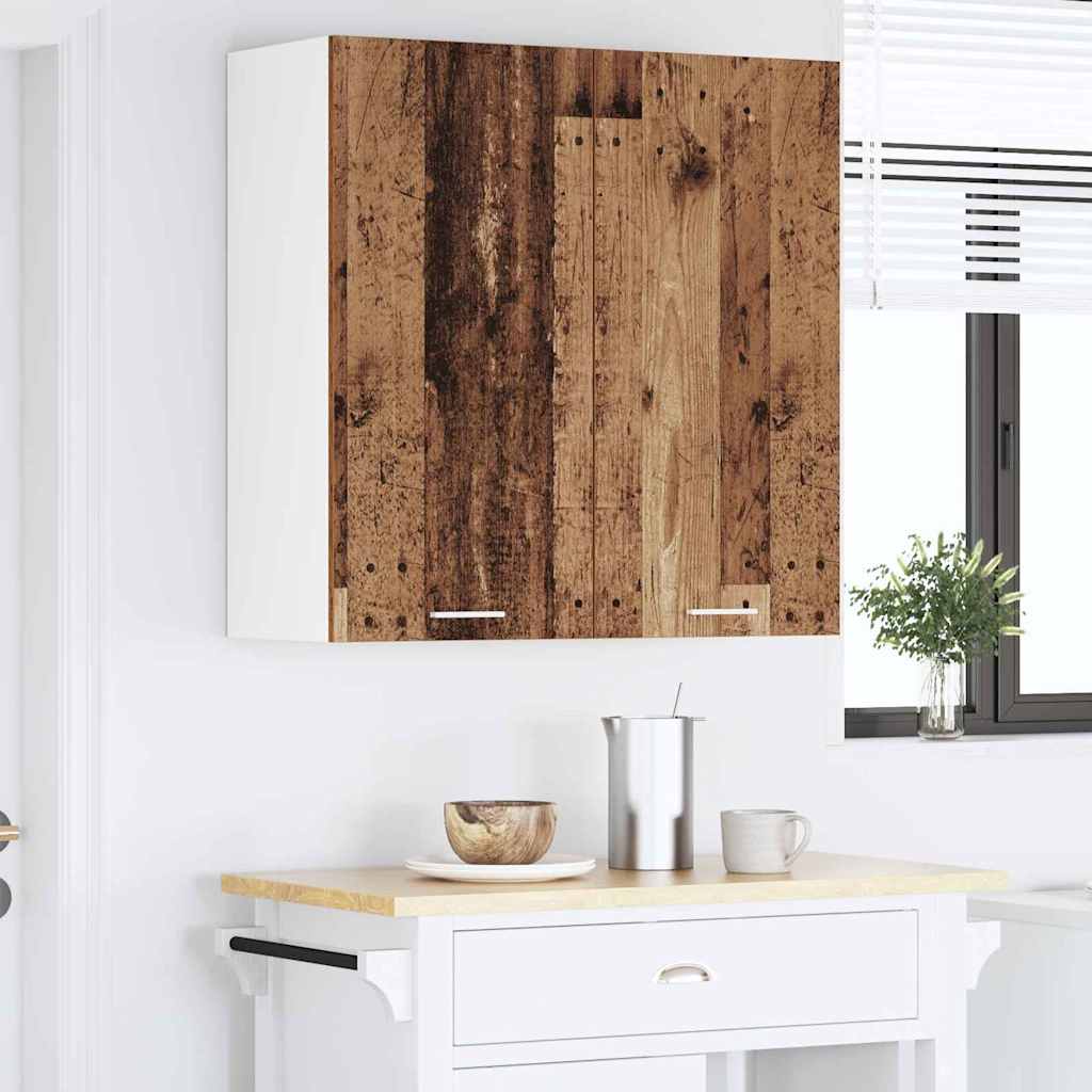 Függő szekrény Öreg fa 80 x 31 x 80 cm Szerelt Fa