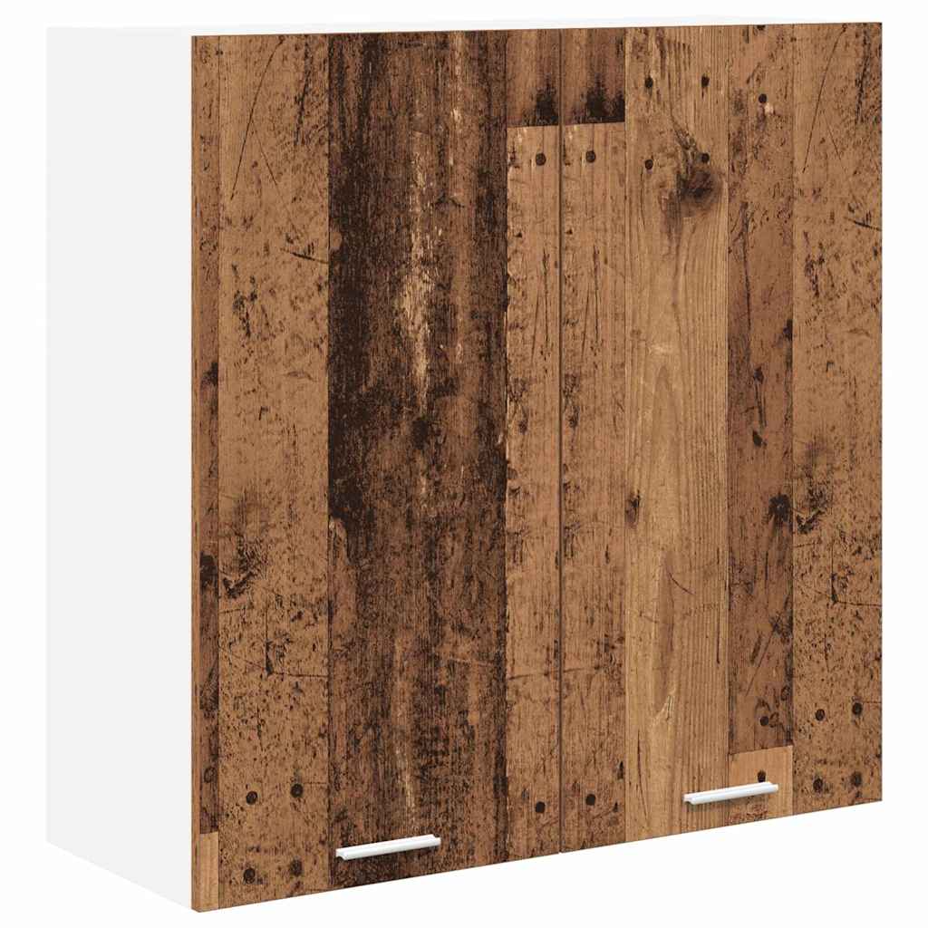 Függő szekrény Öreg fa 80 x 31 x 80 cm Szerelt Fa