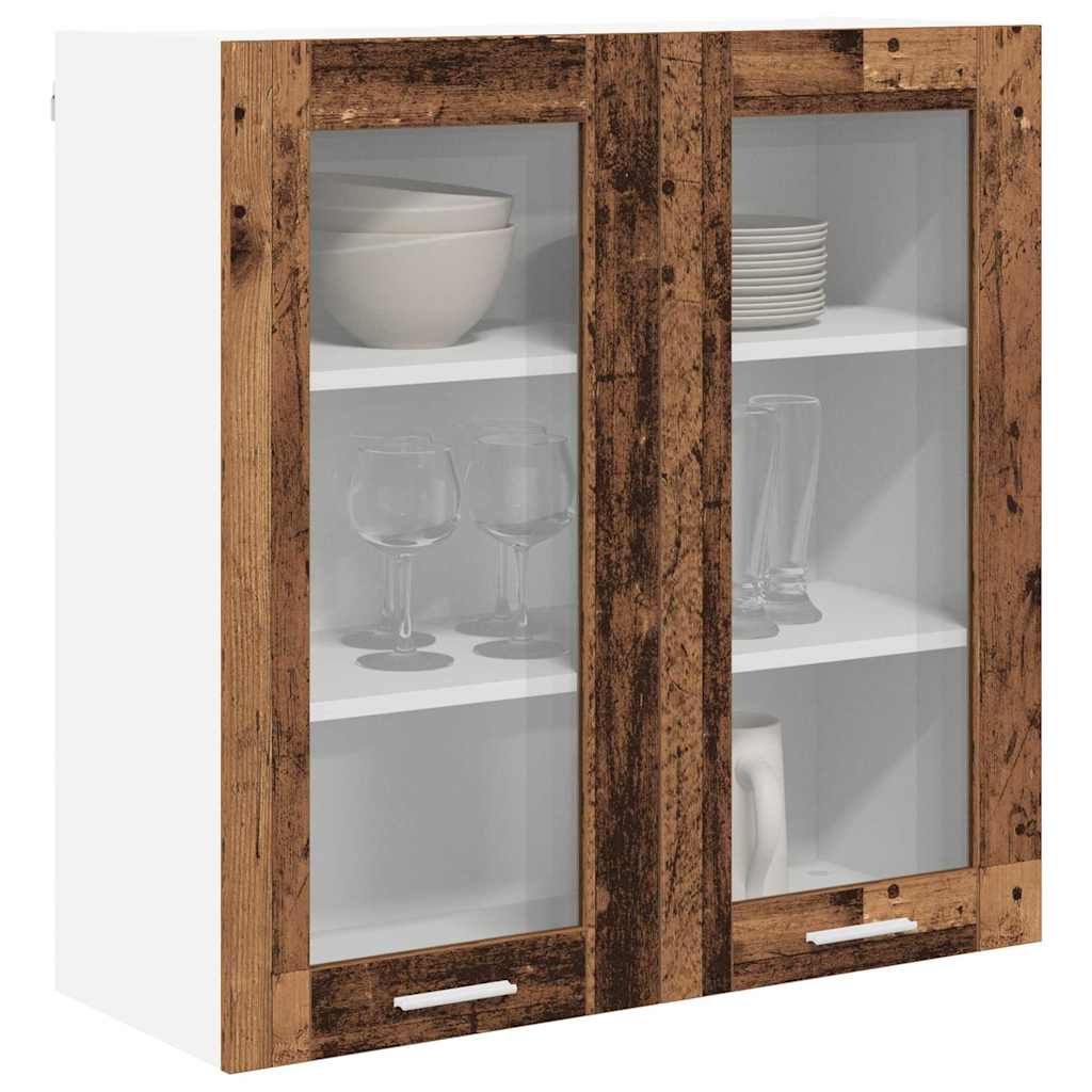 Függő szekrény Öreg fa 80 x 31 x 80 cm Szerelt Fa