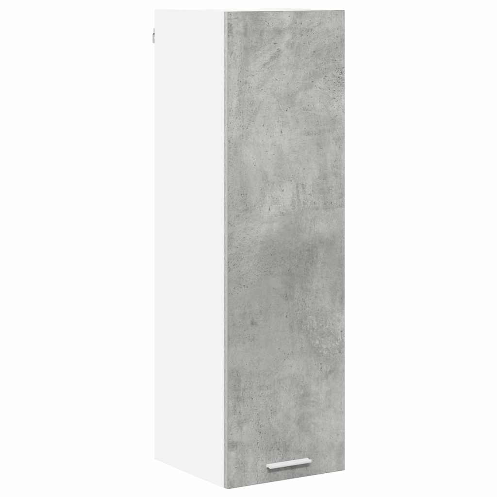 Függő szekrény Beton Szürke 30 x 31 x 100 cm Szerelt Fa