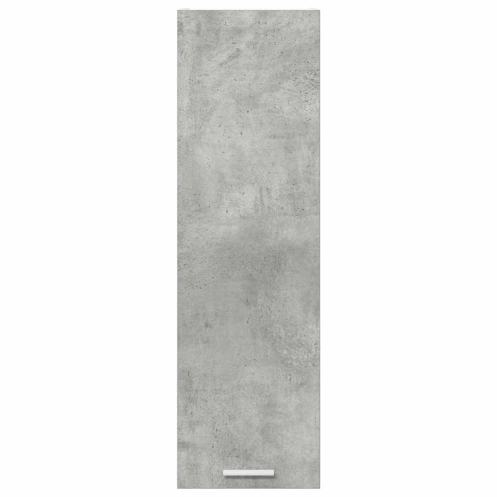 Függő szekrény Beton Szürke 30 x 31 x 100 cm Szerelt Fa