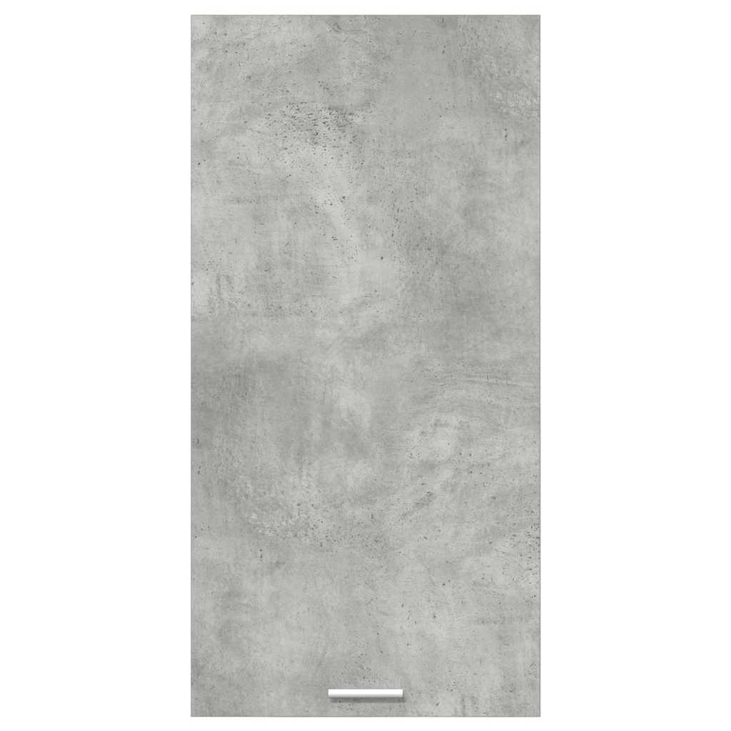 Függő szekrény Beton szürke és fehér 50 x 31 x 100 cm