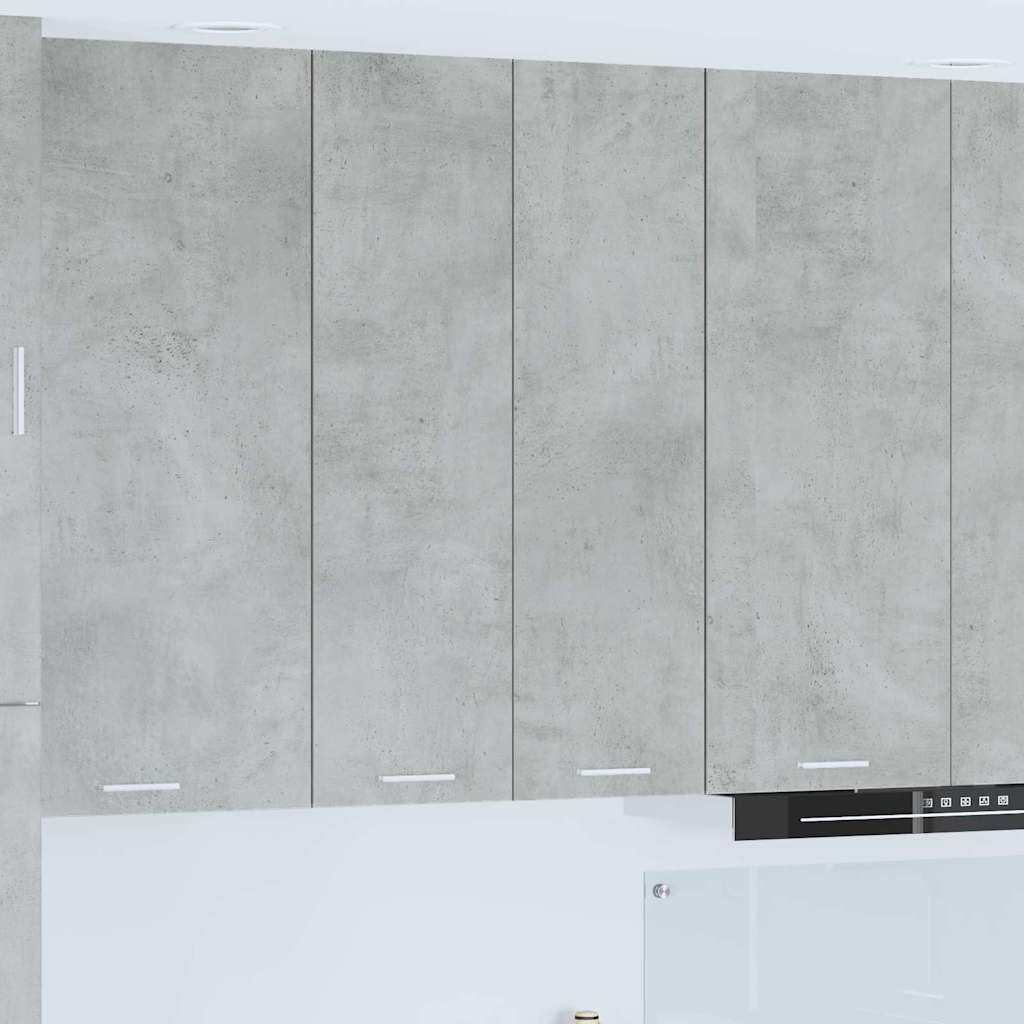 Függő szekrény Beton Szürke 60 x 31 x 100 cm Szerelt Fa