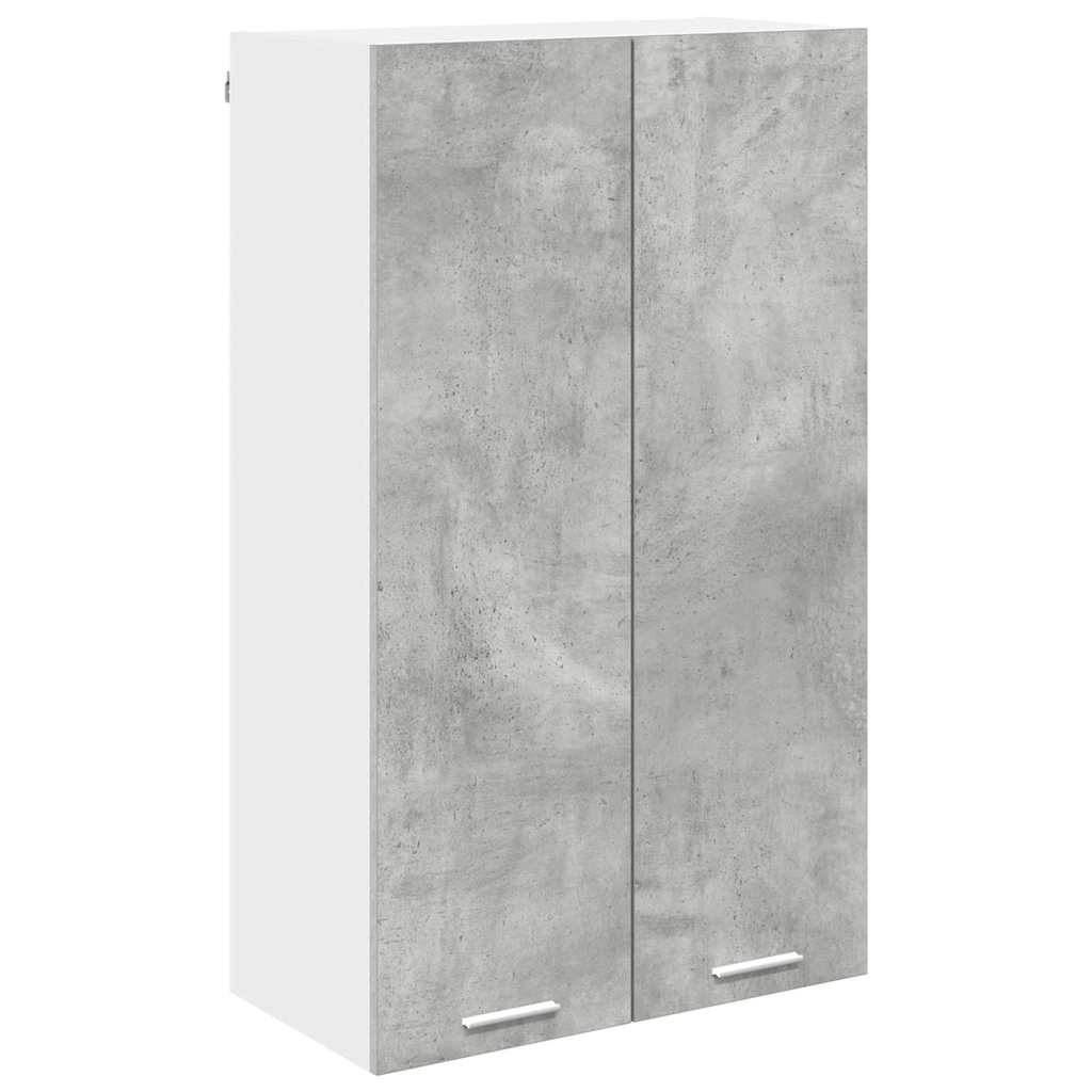 Függő szekrény Beton Szürke 60 x 31 x 100 cm Szerelt Fa